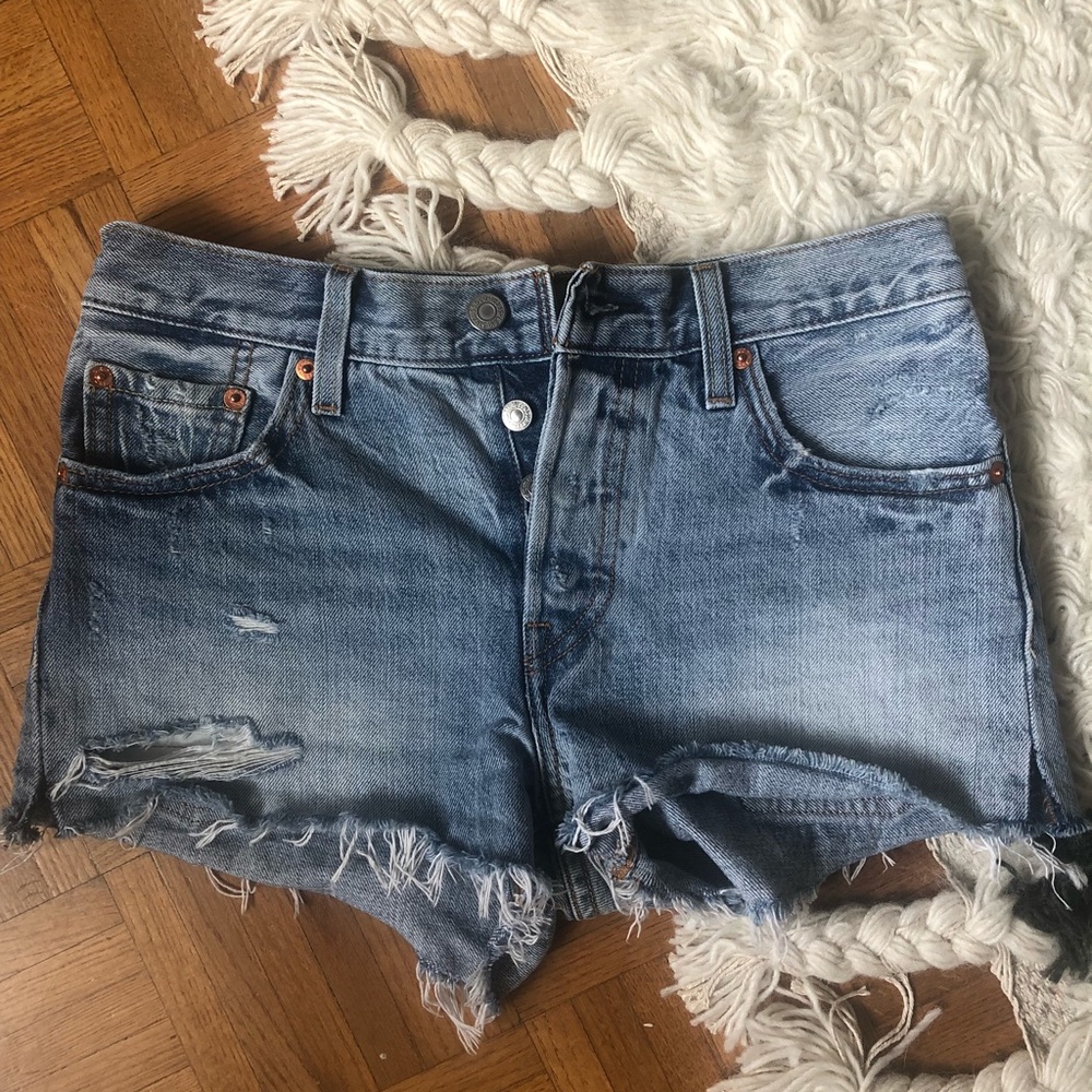 Levi’s denim shorts